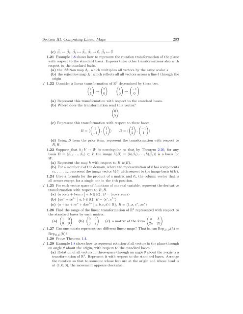 Linear Algebra