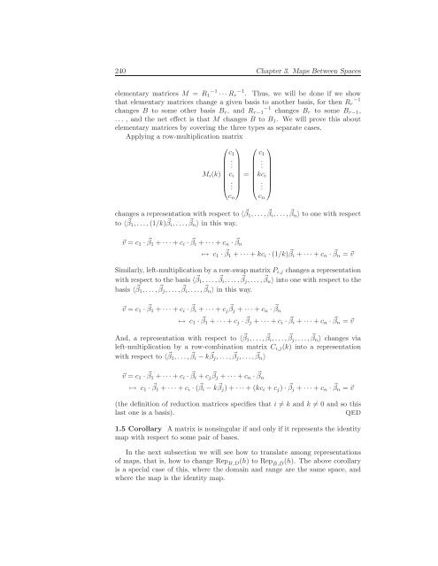 Linear Algebra