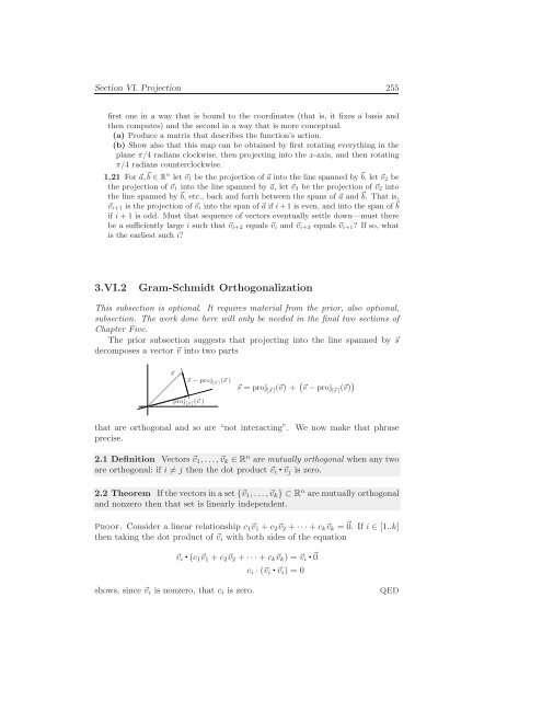 Linear Algebra