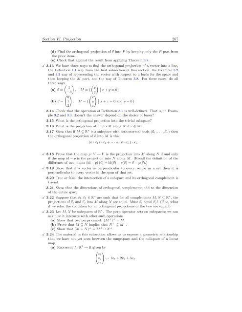 Linear Algebra