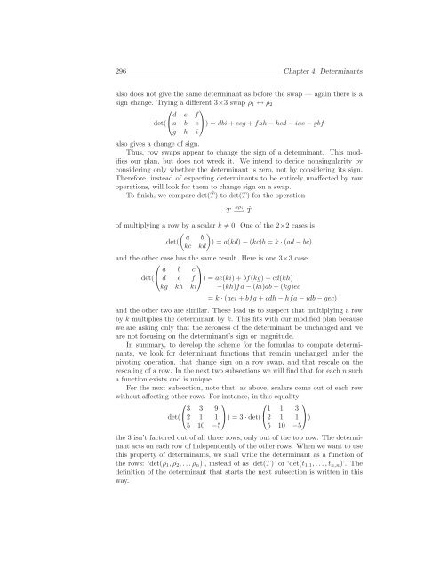 Linear Algebra