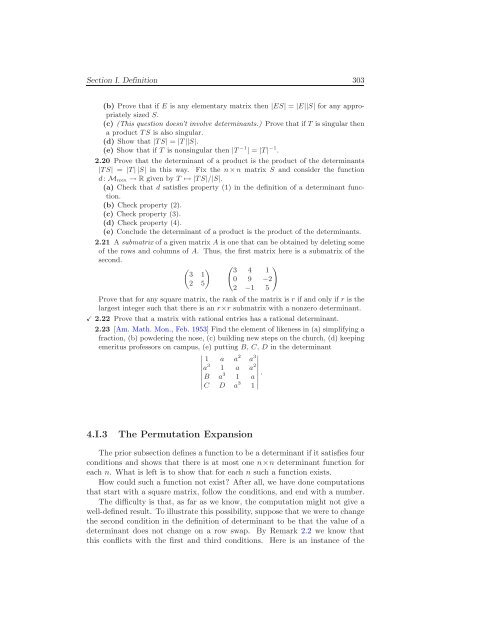 Linear Algebra