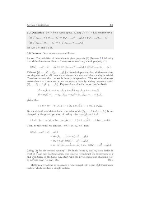 Linear Algebra