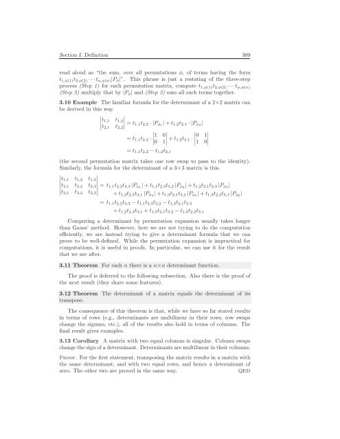 Linear Algebra