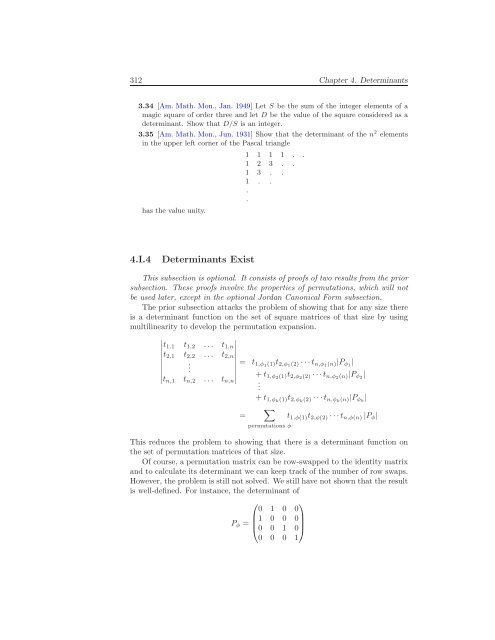 Linear Algebra