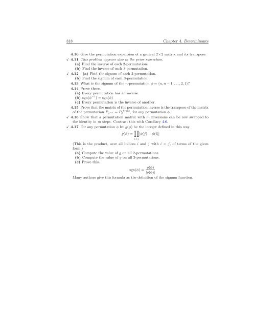 Linear Algebra