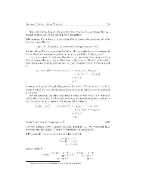 Linear Algebra