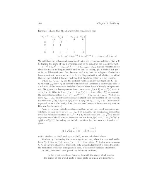 Linear Algebra