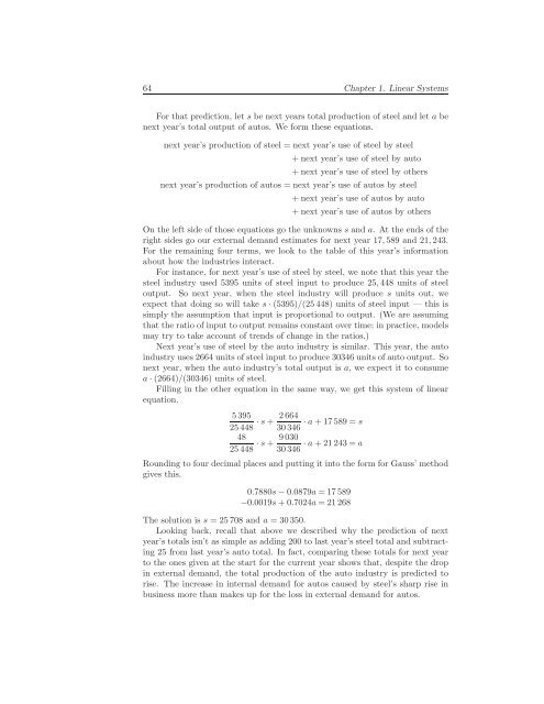 Linear Algebra