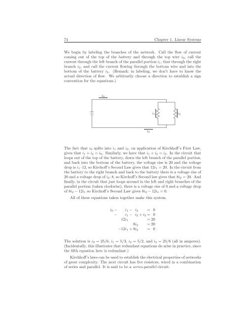 Linear Algebra