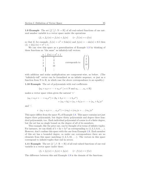 Linear Algebra