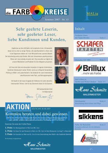 aktion - Hans Schmitz Malermeister