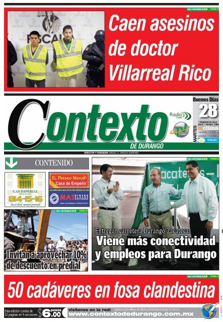 PORTADA nva.qxd (Page 1) - Contexto de Durango