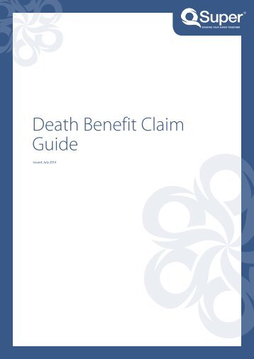 [PDF] Death Benefit Guide - QSuper - Queensland Government