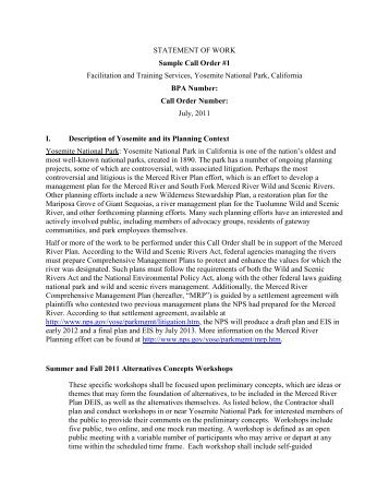 statement of work example