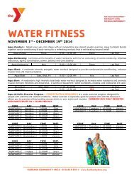 Water Fitness - Burbank Community YMCA