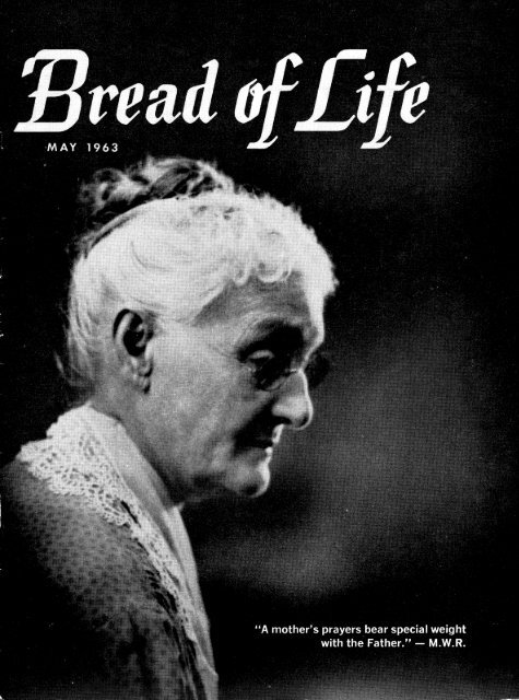 PDF for printing - Bread of Life - Archives of the Ridgewood ...