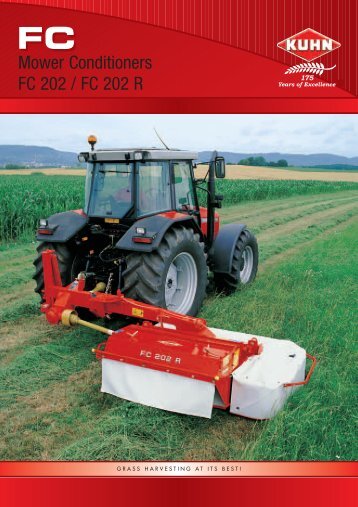 Mower Conditioners FC 202 / FC 202 R - AGROTIP