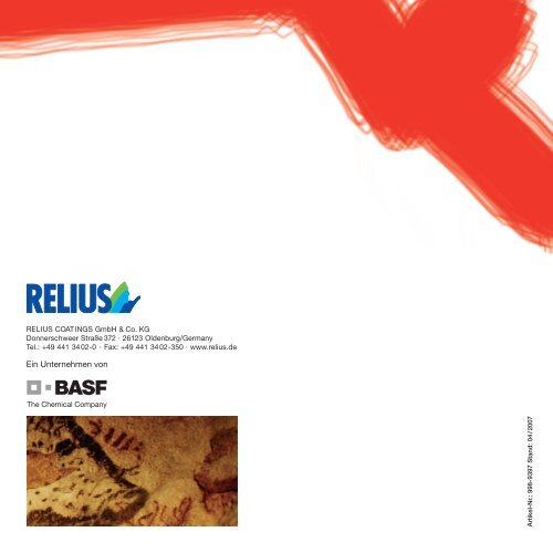 Relius Innenfarben - Farben Heinz