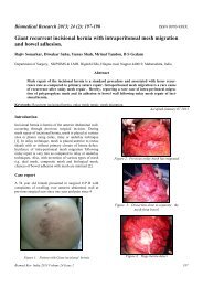 Giant recurrent incisional hernia with intraperitoneal mesh migration ...