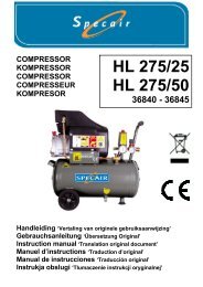 Kompresor HL 275/25 HL 275/50 - VRB Friesland BV