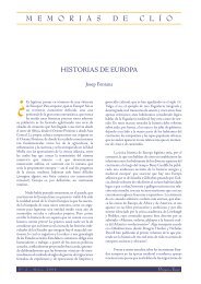 Historias de Europa. Josep Fontana i LÃ¡zaro - Pliegos de Yuste