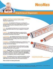 Oral/Enteral Dispensers - Tlc-med.com