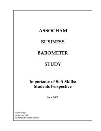 Importance of Soft Skills: Students Perspective - The Associated ...