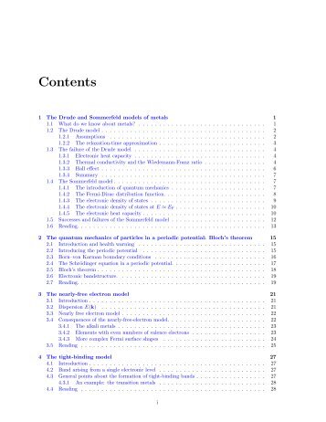 Complete set [pdf] - University of Oxford Department of Physics