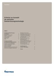 Kriterien zur Auswahl der optimalen Datenerfassungstechnologie