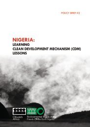 Download link. - Environmental Rights Action