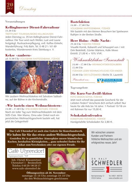 Weihnachten in Itzehoe (Page 1) - Stadt Itzehoe