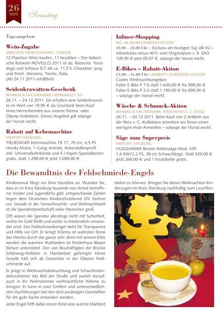 Weihnachten in Itzehoe (Page 1) - Stadt Itzehoe