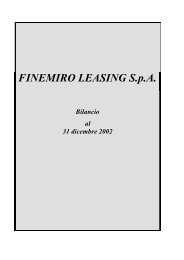 FINEMIRO LEASING S.p.A. - Assilea