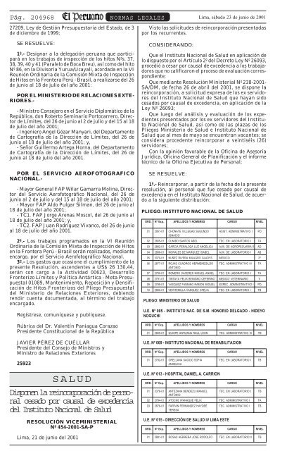 ORDENANZA NÂº 037 - Municipalidad de La Molina