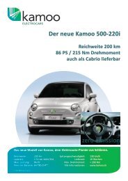 Das neue Modell von Kamoo, dem Elektroauto-Pionier aus Schlieren.