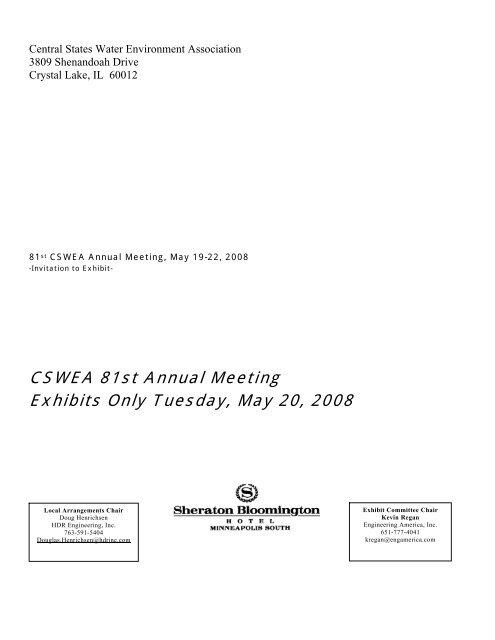 Central States Water Environment Association, Inc.