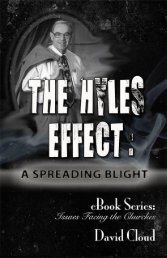 The Hyles Effect - Way of Life Literature