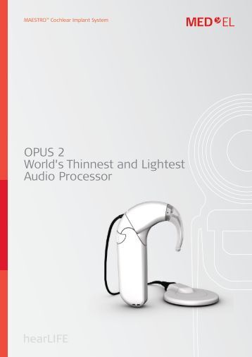 coil d medel 2 Battery OPUS 6 P Remote coil d medel 2 Battery OPUS 6 P Remote