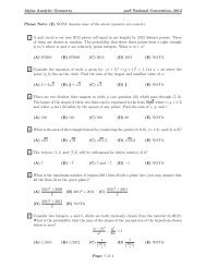 Test - Mu Alpha Theta