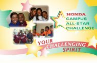Yearbook - HCASC - Honda Campus All-Star Challenge