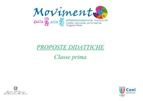 Proposte didattiche (I-II-III-IV-V) - Archivio Pubblica Istruzione - Miur