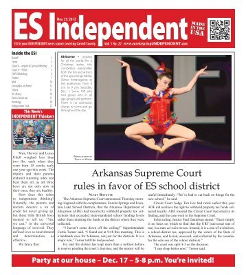Arkansas Supreme Court rules in favor of ES school district