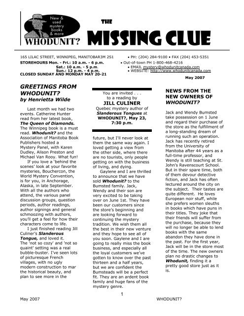 Missing Clue Whodunit Mystery Bookstore Missing Clue Whodunit Mystery Bookstore