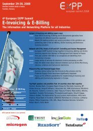 E-Invoicing & E-Billing - Billentis