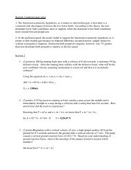 Section 1 (answers may vary) 1. The functional asymmetry ...