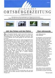 Ausgabe 3 - Ortsgemeinde Schmerikon