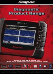 Product Range - Snap-on Australia