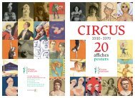de publicatie 'Circus 1910-1970 in 20 affiches' - Circuscentrum