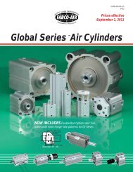 Global Series â¢Air Cylinders - Fabco-Air, Inc.